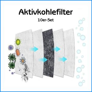 Aktivkohlefilter Set