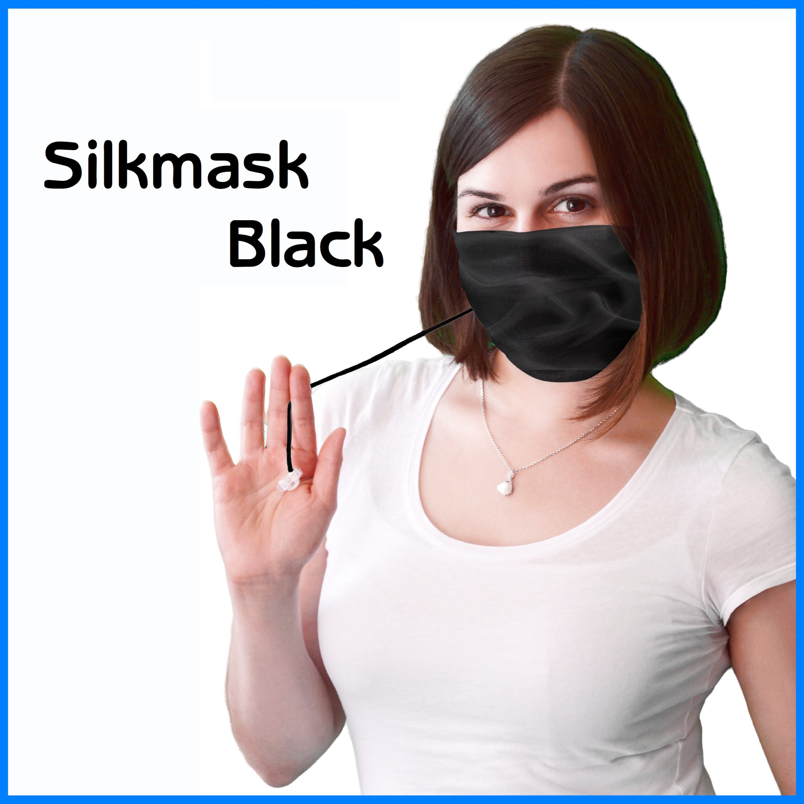Silkmask Black blau- Silkmask Black blue