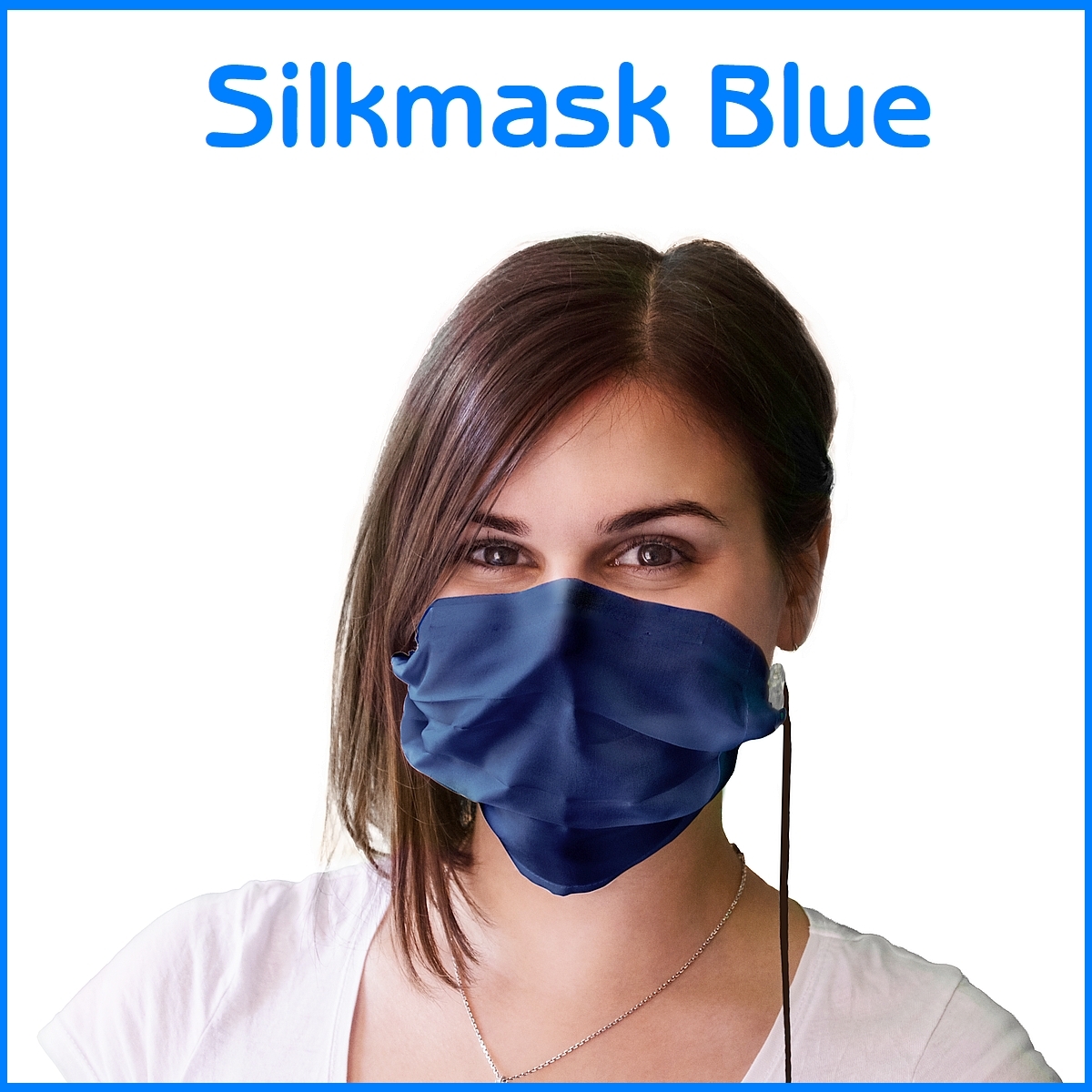 Final Laura Blau für Site-blauer Rahmen Silkmask blau